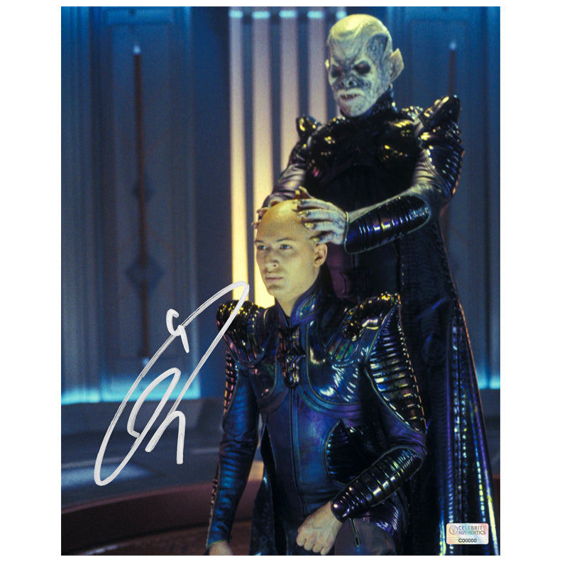 Tom Hardy Autographed 2002 Star Trek Nemesis 8x10 Photo with Viceroy