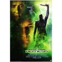 Load image into Gallery viewer, Tom Hardy, Patrick Stewart Autographed 2002 Star Trek Nemesis 27x40 Movie Poster