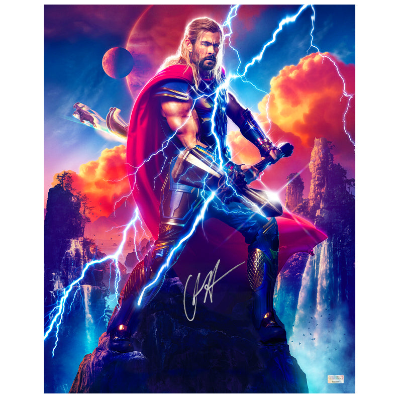 Chris Hemsworth Autographed 2022 Thor Love and Thunder 16x20 Photo
