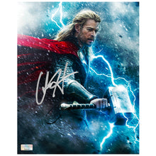 Load image into Gallery viewer, Chris Hemsworth Autographed 2013 Thor The Dark World The Mighty Mjolnir 8x10 Photo