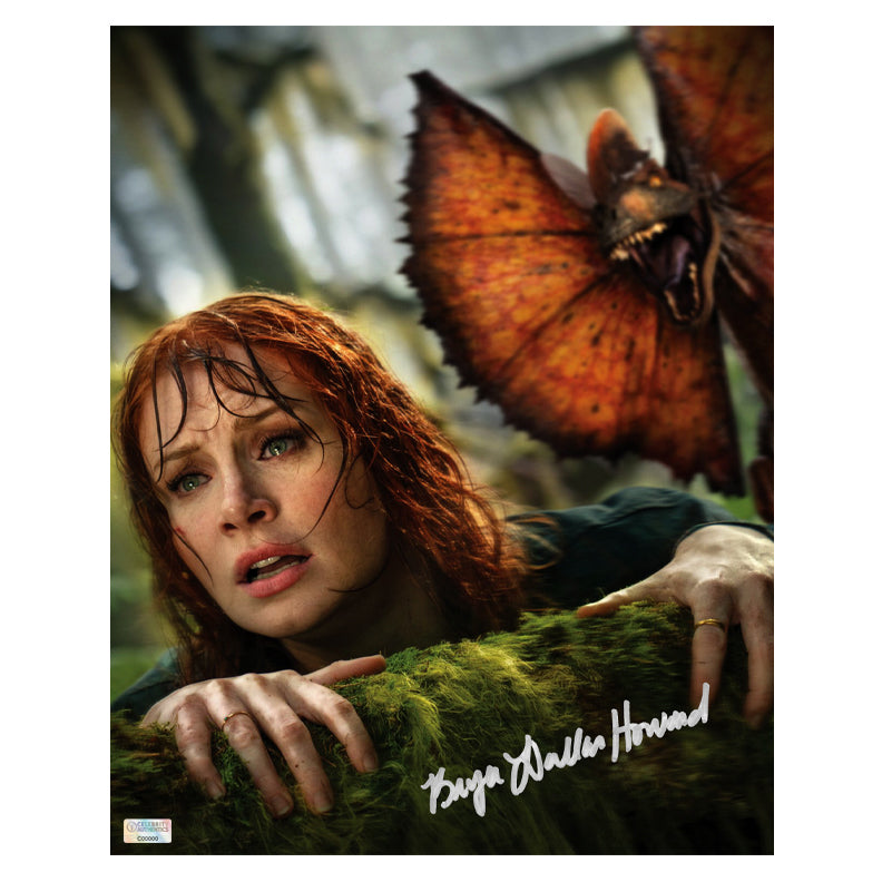 Bryce Dallas Howard Autographed 2022 Jurassic World Dominion 8x10 Photo