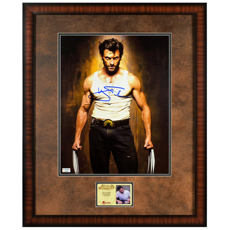 Hugh Jackman Autographed 2009 X-Men Origins: Wolverine 11x14 Studio Ph ...