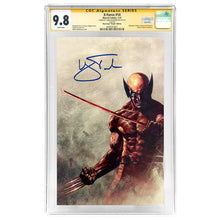 Load image into Gallery viewer, Hugh Jackman Autographed 2001 X-Force #14 Marco Mastrazzo Virgin Variant CGC SS 9.8