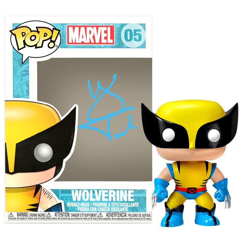 Hugh Jackman Autographed Funko Wolverine Pop Vinyl Figure #05