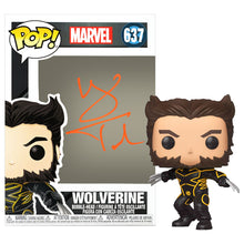 Load image into Gallery viewer, Hugh Jackman Autographed Funko Wolverine Pop Vinyl Figure #637