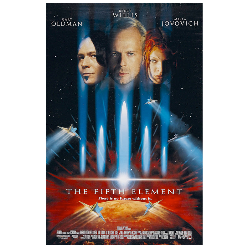 Milla Jovovich Autographed 1997 The Fifth Element Leeloo 11x17 Movie Poster Pre-Order