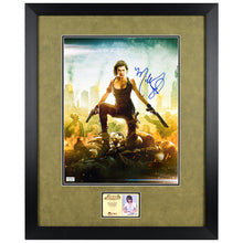 Load image into Gallery viewer, Milla Jovovich Autographed 2016 Resident Evil: The Final Chapter Assault 11x14 Photo