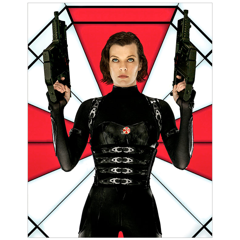 Milla Jovovich Autographed 2012 Resident Evil: Retribution Umbrella Co ...