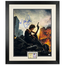 Load image into Gallery viewer, Milla Jovovich Autographed 2016 Resident Evil: The Final Chapter City in Ruin 16x20 Photo