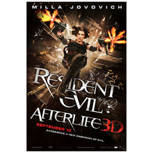 Load image into Gallery viewer, Milla Jovovich Autographed 2010 Resident Evil: Afterlife 27x40 Double Sided Original A Movie Poster