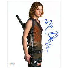 Load image into Gallery viewer, Milla Jovovich Autographed 2004 Resident Evil Apocalypse Alice 8x10 Studio Photo