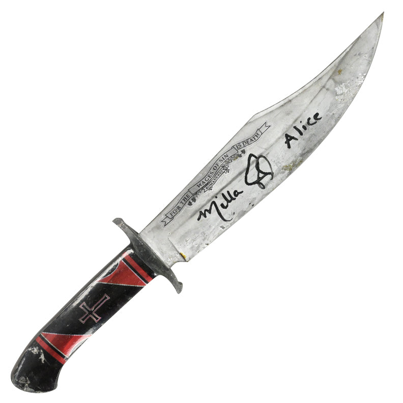 Milla Jovovich 2016 Resident Evil The Final Chapter Screen Used Alice Stunt Knife