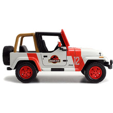 Load image into Gallery viewer, Laura Dern, Sam Neill Autographed 1993 Jurassic Park 1:24 Scale Die-Cast Jeep Wrangler Pre-Order