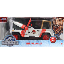 Load image into Gallery viewer, Laura Dern, Sam Neill Autographed 1993 Jurassic Park 1:24 Scale Die-Cast Jeep Wrangler Pre-Order