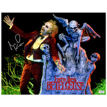 Load image into Gallery viewer, Michael Keaton Autographed 1988 Beetlejuice Presents 11x14  Photo