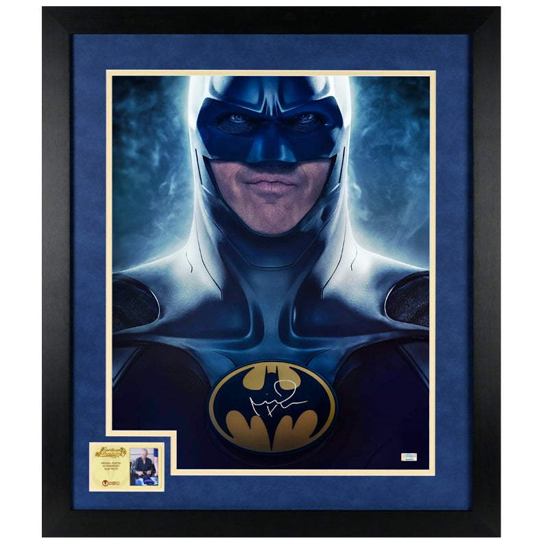 Michael Keaton Autographed 2023 The Flash Batman 16x20 Photo