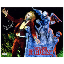 Load image into Gallery viewer, Michael Keaton Autographed 1988 Beetlejuice Presents 8x10 Photo