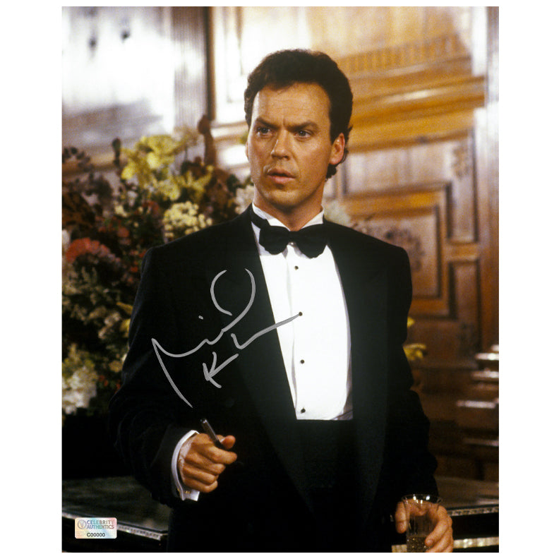 Michael Keaton Autographed 1989 Batman Bruce Wayne 8x10 Photo