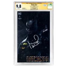 Load image into Gallery viewer, Michael Keaton Autographed 2021 Batman &#39;89 #1 Francesco Mattina Variant Cover CGC SS 9.8