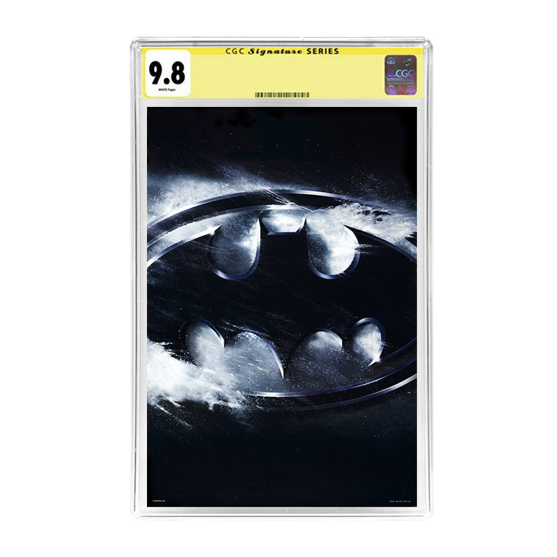 Michael Keaton Autographed 2023 Batman Returns '92 Special Edition #1 Movie Logo Foil Variant Cover CGC SS 9.8 Pre-Order