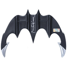 Load image into Gallery viewer, Michael Keaton Autographed 1989 Batman Prop Replica Batarang
