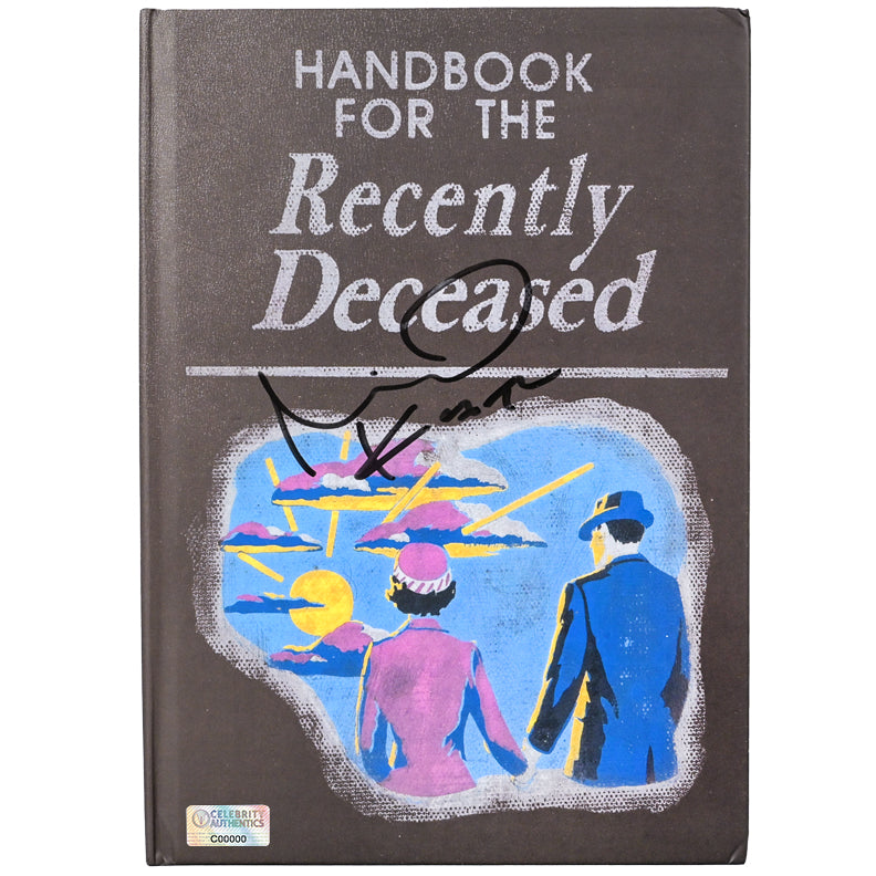 Michael Keaton Autographed 1988 Beetlejuice Handbook for the Recently Deceased Book