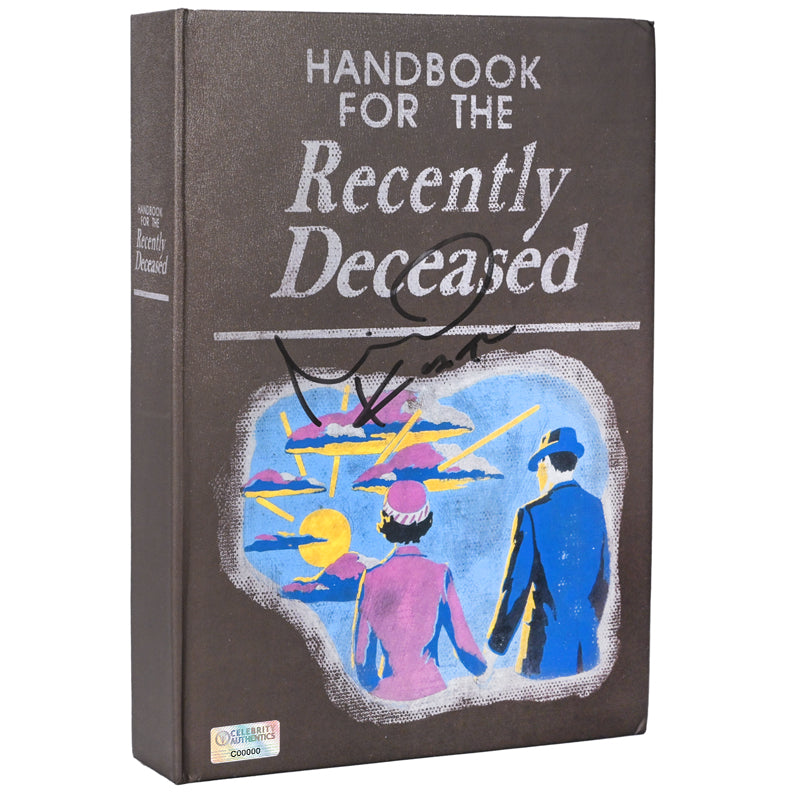 Michael Keaton Autographed 1988 Beetlejuice Handbook for the Recently Deceased Book