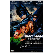 Load image into Gallery viewer, Val Kilmer Autographed 1995 Batman Forever 11x17 Movie Poster