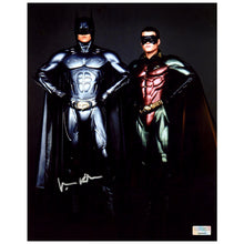 Load image into Gallery viewer, Val Kilmer Autographed 1995 Batman Forever Batman and Robin 8x10 Studio Photo