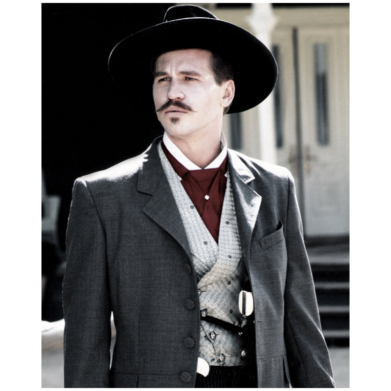 Val Kilmer Autographed Tombstone Doc Holliday I'm Your Huckleberry 8×10 Photo Pre-Order