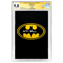 Load image into Gallery viewer, Val Kilmer Autographed 2023 Batman #135 Black Foil Variant Cover CGC SS 9.8