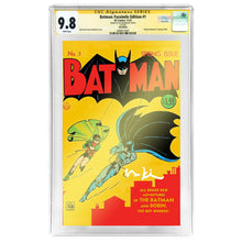 Load image into Gallery viewer, Val Kilmer Autographed 2023 Batman 1940 Facsimile Foil Variant #1 CGC SS 9.8