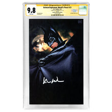 Load image into Gallery viewer, Val Kilmer Autographed 2023 Batman Superman World&#39;s Finest #21 Batman Forever Photo Variant Cover CGC SS 9.8