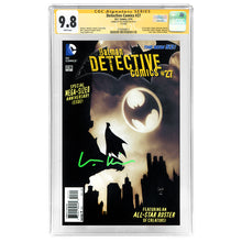 Load image into Gallery viewer, Val Kilmer Autographed 2014 Detective Comics #27 Greg Capullo Cover CGC SS 9.8