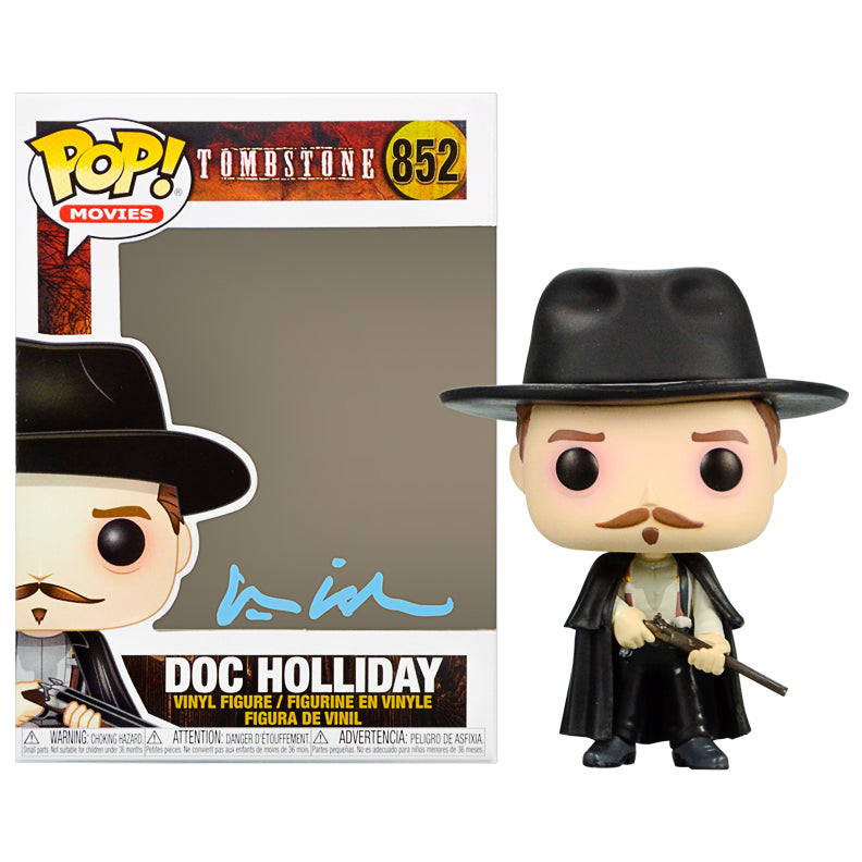 Val Kilmer Autographed Tombstone Doc Holliday POP Vinyl #852