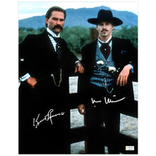 Load image into Gallery viewer, Kurt Russell, Val Kilmer Autographed Tombstone Wyatt and Doc 11x14 Photo