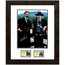 Load image into Gallery viewer, Kurt Russell, Val Kilmer Autographed Tombstone Wyatt and Doc 11x14 Photo