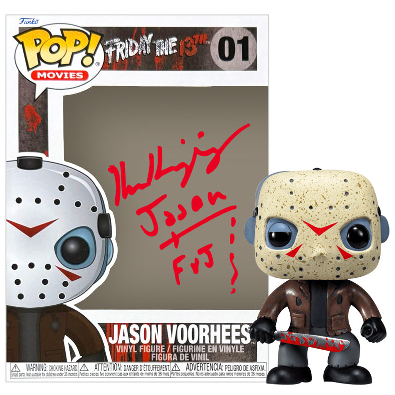 Ken Kirzinger Autographed Funko Friday the 13th Jason Voorhees #01 Pop Vinyl Figure