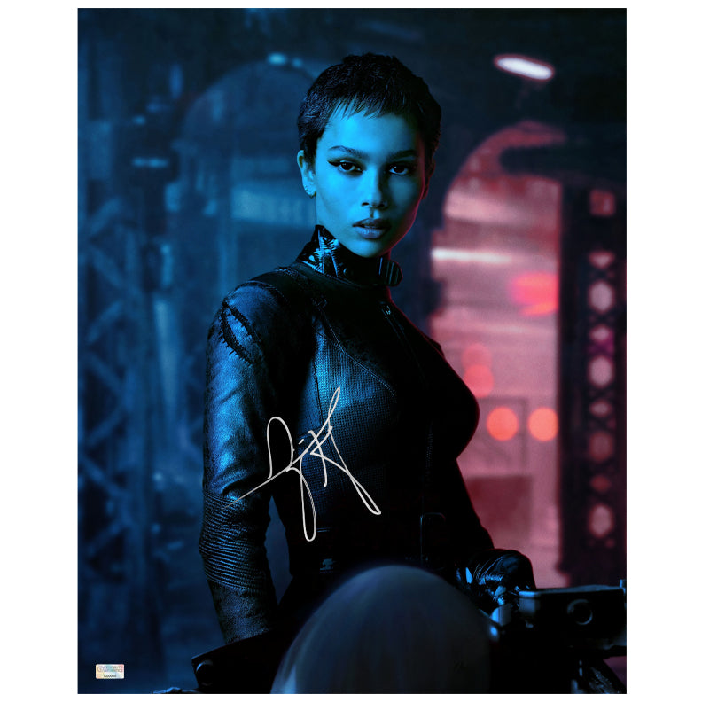 Zoe Kravitz Autographed 2022 The Batman Catwoman 16x20 Photo