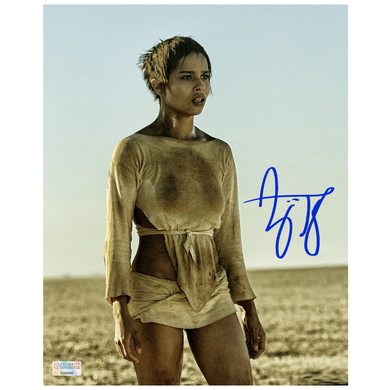 Zoe Kravitz Autographed 2015 Mad Max Fury Road Toast the Knowing 8x10 Photo