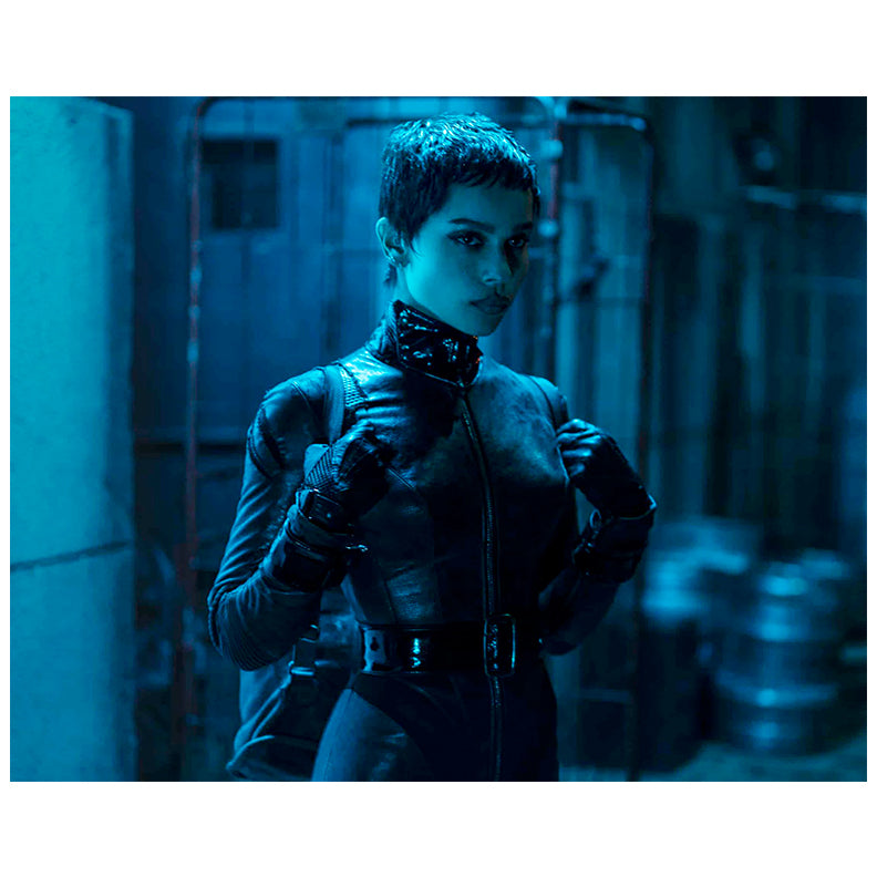 Zoë Kravitz Autographed 2022 The Batman Selina Kyle 8x10 Scene Photo Pre-Order