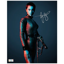 Load image into Gallery viewer, Zoë Kravitz Autographed 2022 The Batman Catwoman 8x10 Studio Photo