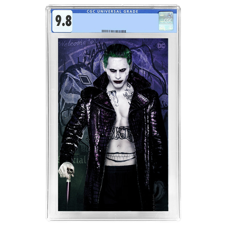 2023 World's Finest #21 Suicide Squad Jared Leto Variant Joker Photo Cover CGC 9.8 (mint)