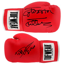 Load image into Gallery viewer, Sylvester Stallone, Dolph Lundgren Autographed Rocky Tuf Wear Boxing Glove Set