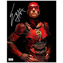 Load image into Gallery viewer, Ezra Miller Autographed 2021 Justice League 8x10 The Flash Photo