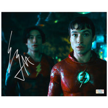 Load image into Gallery viewer, Ezra Miller Autographed 2023 The Flash 8x10 Multi-Verse Photo
