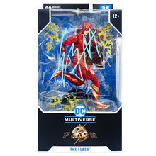 Load image into Gallery viewer, Ezra Miller Autographed McFarlane The Flash 7&quot; Figure