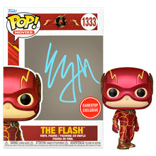 Load image into Gallery viewer, Ezra Miller Autographed The Flash #1333 GameStop Exclusive POP! Vinyl Figure