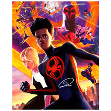 Load image into Gallery viewer, Shameik Moore Autographed Spider-Man Across The Spider-Verse Miles Morales 16x20 Photo