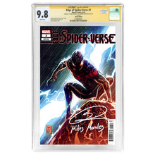Load image into Gallery viewer, Shameik Moore Autographed 2024 Edge of Spider-Verse #3 Tony Daniels Variant CGC SS 9.8